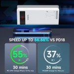 УМБ Romoss Powerbank Sense 8PS Pro Li-pol 30000mAh PD 30W 1Type-C 2USB 4.5A (PHP30-892-1133H) White