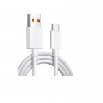 Кабель Dengos USB-Type-C 1m White (PLS-TC-6A-WHITE)