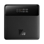 УМБ Baseus Blade Digital Display 20000 mAh PD 100W 2USB 2Type-C 3A Black (PPDGL-01, PPBLD100-S, PPBL000201)