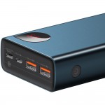 УМБ Baseus Adaman Metal Digital Display QC 65W 20000mAh 2USB 1Type-C 3A Blue (PPIMDA-D03)