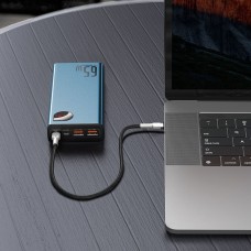УМБ Baseus Adaman Metal Digital Display QC 65W 20000mAh 2USB 1Type-C 3A Blue (PPIMDA-D03)