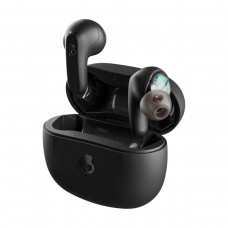 Наушники гарнитура вакуумные Bluetooth SkullCandy Rail True Black (S2RLW-Q740)