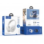 Наушники гарнитура накладные Bluetooth SkyDolphin SL01 White (SDBTE-000185)