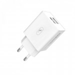 Сетевое зарядное устройство SkyDolphin SC30 2USB 2.1A White (SDMZP-000111)