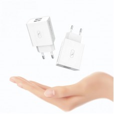 Сетевое зарядное устройство SkyDolphin SC30 2USB 2.1A White (SDMZP-000111)