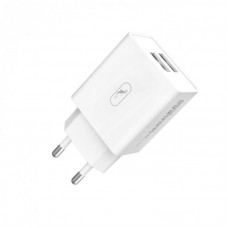 Сетевое зарядное устройство SkyDolphin SC30 2USB 2.1A White (SDMZP-000111)