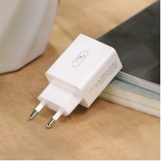 Сетевое зарядное устройство SkyDolphin SC30 2USB 2.1A White (SDMZP-000111)