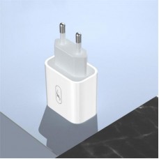 Сетевое зарядное устройство SkyDolphin SC20 PD+QC3.0 1USB 1Type-C 3A White (SDMZP-000121)