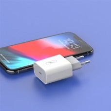Сетевое зарядное устройство SkyDolphin SC18E PD2.0 1Type-С 3A White (SDMZP-000155)