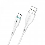 Кабель SkyDolphin S48T USB-Type-C (M/M) 1m White (SDUSB-000425)
