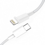 Кабель SkyDolphin S12L Frost Line Type-C-Lightning (M/M) 1m White (SDUSB-000576)