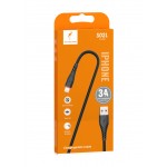 Кабель SkyDolphin S02L USB-Lightning (M/M) 1m Black (SDUSB-000587)