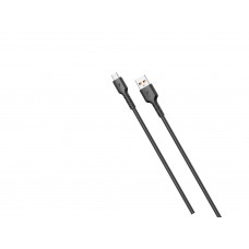 Кабель SkyDolphin S07V TPE High Elastic Line USB-MicroUSB (M/M) 1m Black (SDUSB-000598)