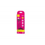 Кабель SkyDolphin S27V Spring Anti-Brake USB-MicroUSB (M/M) 1m Black (SDUSB-000613)