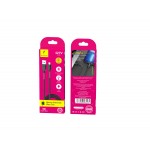 Кабель SkyDolphin S27V Spring Anti-Brake USB-MicroUSB (M/M) 1m Black (SDUSB-000613)