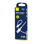 Кабель SkyDolphin S66L USB-Lightning (M/M) 1m White (SDUSB-000647)