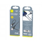 Кабель SkyDolphin S66T USB-Type-C (M/M) 1m Black (SDUSB-000650)