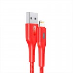 Кабель Usams US-SJ424 USB-Lightning 0.6m Red (SJ424USB02)