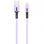 Кабель Usams US-SJ432 USB-MicroUSB 1m Purple (SJ432USB04)