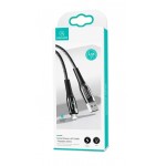 Кабель Usams US-SJ469 USB-Lightning 1.2m Black (SJ469USB01)
