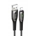 Кабель Usams US-SJ469 USB-Lightning 1.2m Black (SJ469USB01)