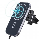 Безпроводное зарядное устройство Choetech Car Magnetic Mount Inductive Qi Charger 15W (T200-F)