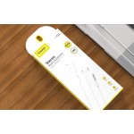 Наушники гарнитура вкладыши проводные Foneng T32 3D music White (T32-E-3DM)