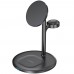 Безпроводное зарядное устройство Choetech T585-F 3in1 Magnetic station Black (T585-F-101CCBK)