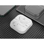 Наушники гарнитура вкладыши проводные Foneng T61 Type-C White (T61-WE-TC)