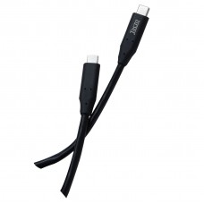 Кабель Tecro (TCC-3.0-0100BK) USB-Type-C 1m Black