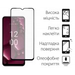 Защитное стекло Dengos для Nokia G42 5G Black Full Glue (TGFG-355)