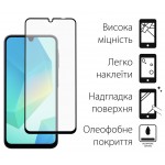 Защитное стекло Dengos для Samsung A16 5G SM-A166 Black Full Glue (TGFG-378)