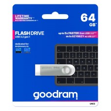 Флешка USB USB3.2 64GB Goodram UNO3 (UNO3-0640S0R11)