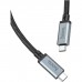 Кабель Hoco US05 Type-C-Type-C 40Gbps USB4 100W 2m Black (US052B)