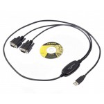 Кабель Viewcon USB-COM (M/M) 9+25pin 1.4m Black (VE591)