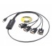 Кабель Viewcon USB-COM (M/M) (9+25pin) 1.4m Black (VE671)