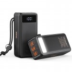 УМБ VEGER Built-in LED Flash 56000mAh 202W 3.7V 3USB 3Type-C Black (VG-W5001C) УМБ VEGER Built-in LED Flash 56000mAh 202W 3.7V 3USB 3Type-C Black (VG-W5001C)