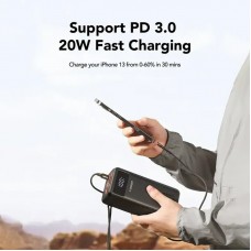 УМБ VEGER Built-in LED Flash 56000mAh 202W 3.7V 3USB 3Type-C Black (VG-W5001C)