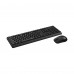 Комплект клавиатура + мышь Wireless Rapoo X1500 Wireless Black