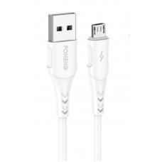 Кабель Foneng X81 1M Cable USB-microUSB 2.1A 1m White (X81-CA-MU)