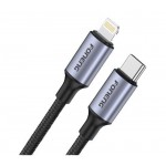Кабель Foneng X95 Metal Head Braided Cable Type-C-Lightning PD 20W 1.2m Black (X95-CA-TCIP)