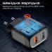 Сетевое зарядное устройство Promate BiPlug-QC3 18W 2USB 3A Black