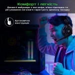 Наушники гарнитура накладные проводные Vertux Bogota Black
