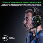 Наушники гарнитура накладные проводные Vertux Bogota Blue