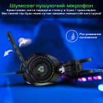 Наушники гарнитура накладные проводные Vertux Bogota Blue