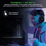 Наушники гарнитура накладные проводные Vertux Bogota Blue