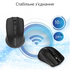 Мышь Wireless Promate clix-8.black