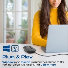 Мышь Promate CM-2400 Black