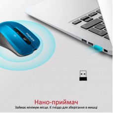 Мышь Wireless Promate Contour Blue