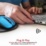 Мышь Wireless Promate Contour Blue